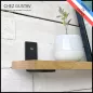 Équerre pour étagère murale avec patine noire (gris anthracite) Équerre pour étagère murale avec patine noire (gris anthracite)
