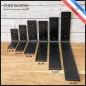 Équerre pour étagère murale avec patine noire (gris anthracite) Équerre pour étagère murale avec patine noire (gris anthracite)