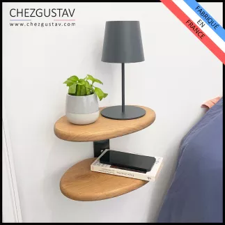 table de chevet suspendue