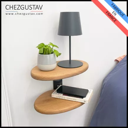 table de chevet suspendue