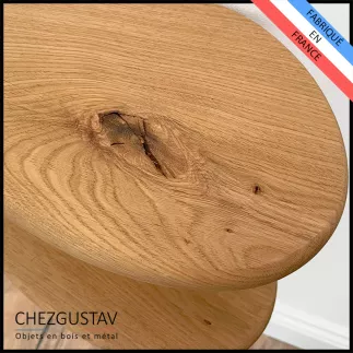Table de chevet murale en chêne design et pratique. Livraison gratuite