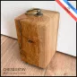 Bloque porte en chêne massif, 15 cm (env. 1 kg), avec fente Bloque porte en chêne massif, 15 cm (env. 1 kg), avec fente
