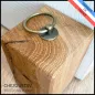 Bloque porte en chêne massif, 15 cm (env. 1 kg), avec fente Bloque porte en chêne massif, 15 cm (env. 1 kg), avec fente