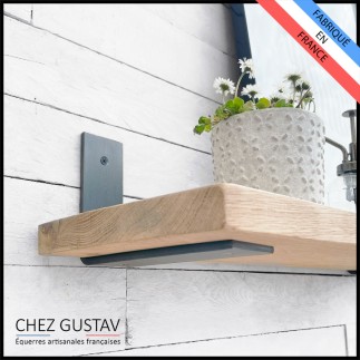 Equerre etagere noire