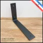 Réservation pour Stanislas K. 27 équerres M4-130 + 3 équerres M4-180 avec patine noire