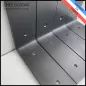 Lot de 4 équerres avec finition patine noire - Pour étagères de 13 à 18 cm - Fin de série / 2ème choix