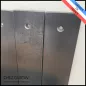 Lot de 6 équerres avec finition patine noire - Pour étagères de 28 à 33 cm - Fin de série / 2ème choix - Ref : M1-280-N