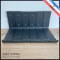 Lot de 6 équerres avec finition patine noire - Pour étagères de 15 cm - Fin de série / 2ème choix - Ref : M3-150-N