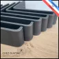 Lot de 6 équerres avec finition patine noire - Pour étagères de 15 cm - Fin de série / 2ème choix - Ref : M3-150-N